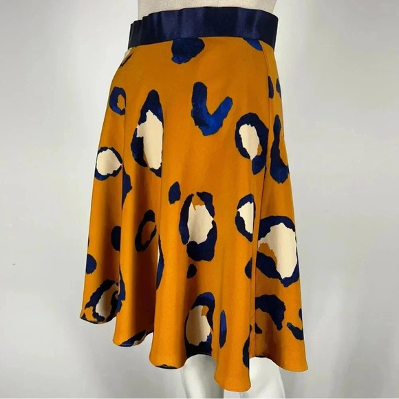 3.1 Phillip Lim  Target 20th Anniversary Leopard A-line Mini Skirt Size 2 - Picture 4 of 10